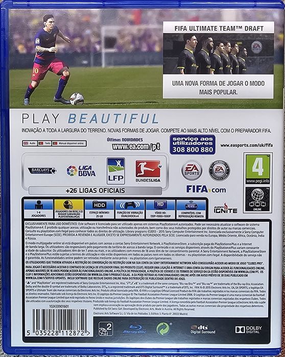 FIFA 16   -   PS4