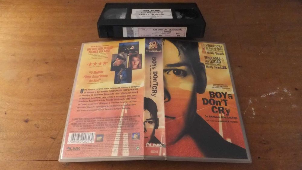 Boys Don't Cry (Os Rapazes Não Choram) [1999] • VHS