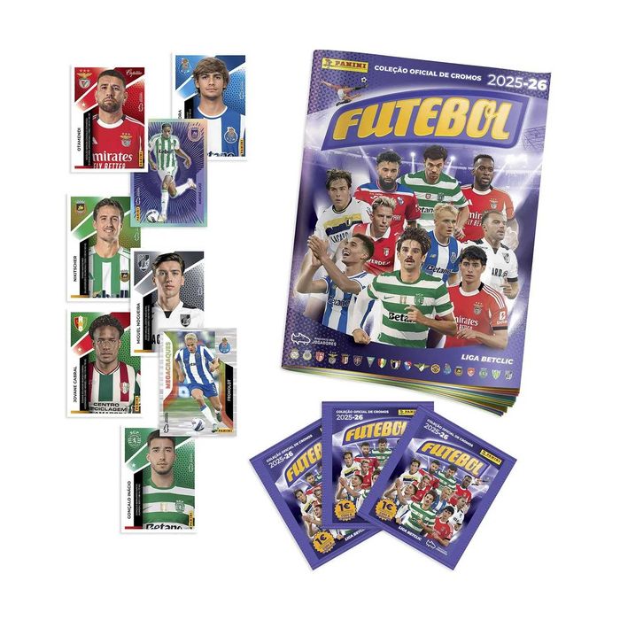 Troco Cromos Futebol Liga Betclic 25-26 Panini – Completa a tua coleção!