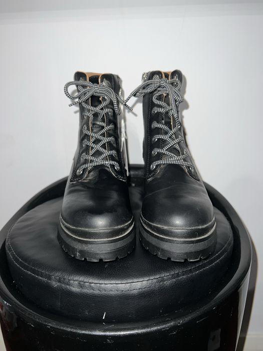 Botas pretas pull & bear