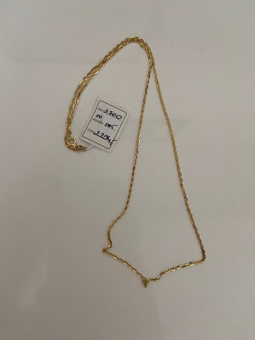 Złoty łańcuszek nowy