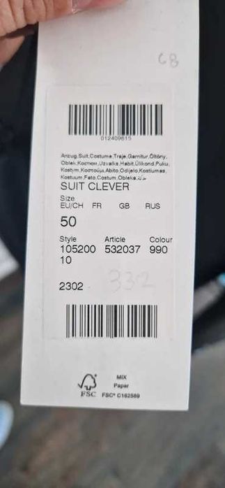 Garnitur Karl Lagerfeld. r. 50 NOWY