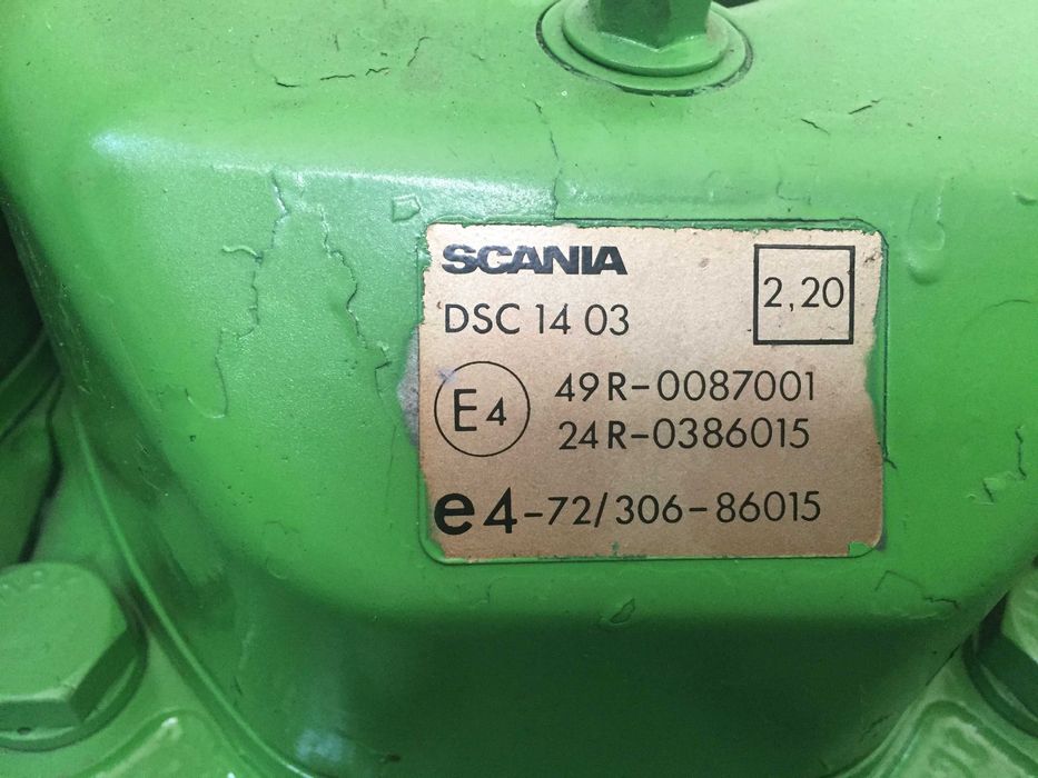 Motor marítimo Scania 450HP