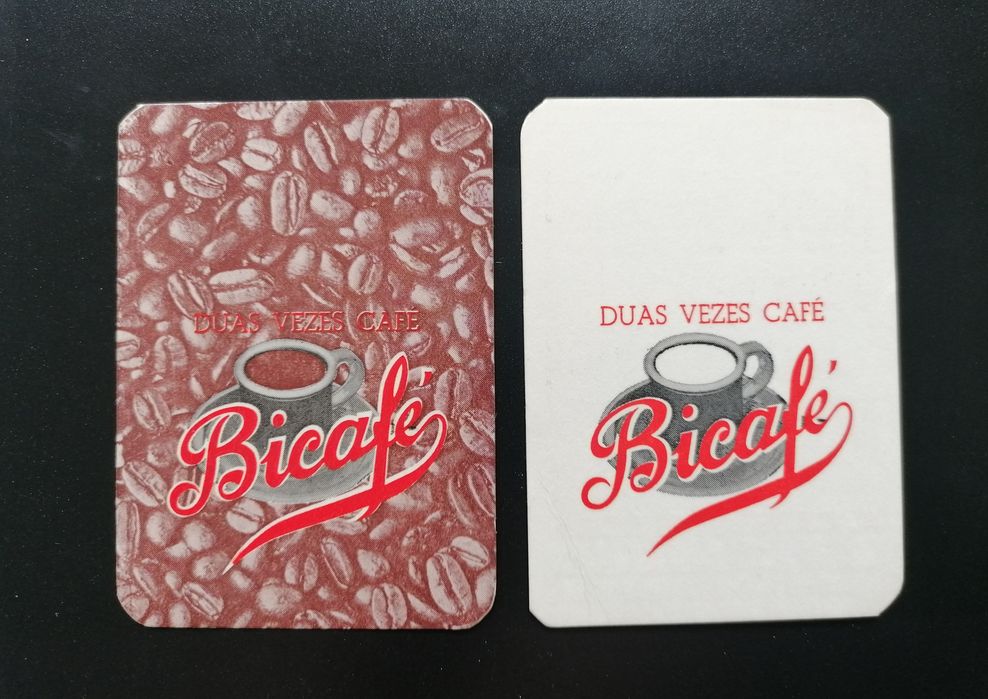 Conjunto de 2 calendários da marca de cafés Bicafé de 1996

O calendá