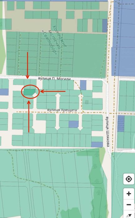 Ділянка 9 соток під забудову. Поруч КМ Святобор