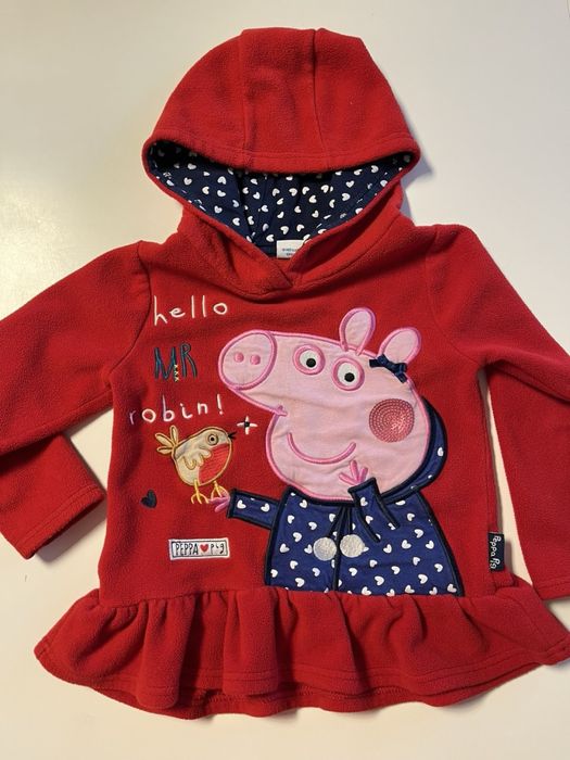 Bluza polar dla dziewczynki Świnka Peppa 98/104