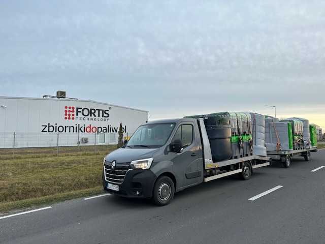 Zbiornik Dwupłaszczowy 1500 Agro FORTIS do oleju napędowego - dostawa