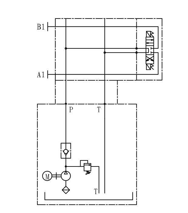 AGREGAT HYDRAULICZNY 230 V 2,2 KW 2,6cm3 3,77L/min [1276]