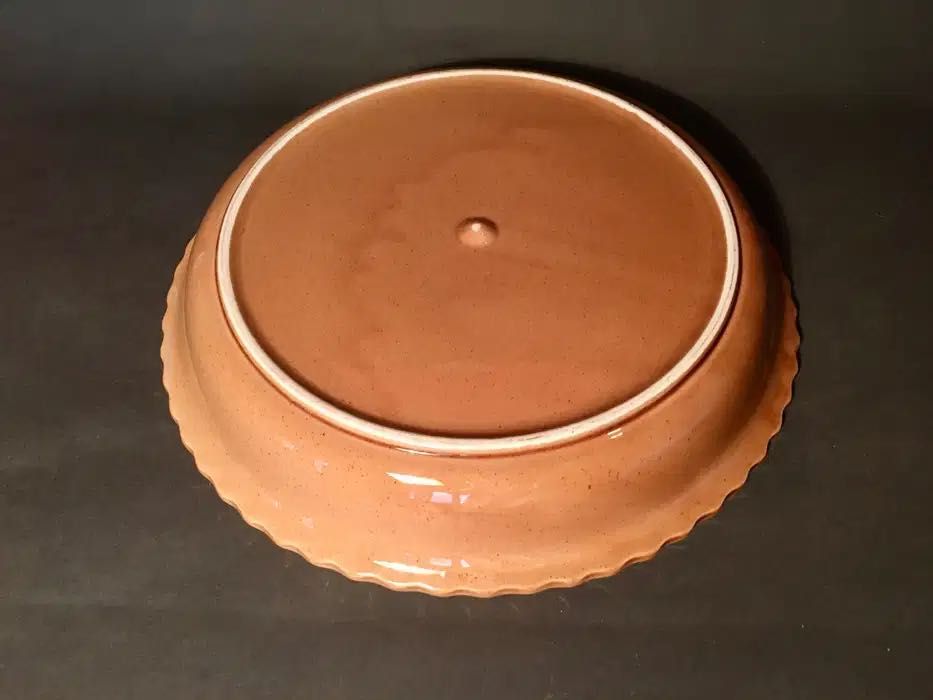 TRAVESSA RÚSTICA (com tampa) - sem uso - 31 x 16,5 cm/s