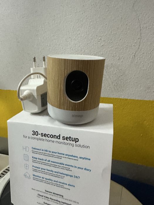 2 camaras withings - com caixa