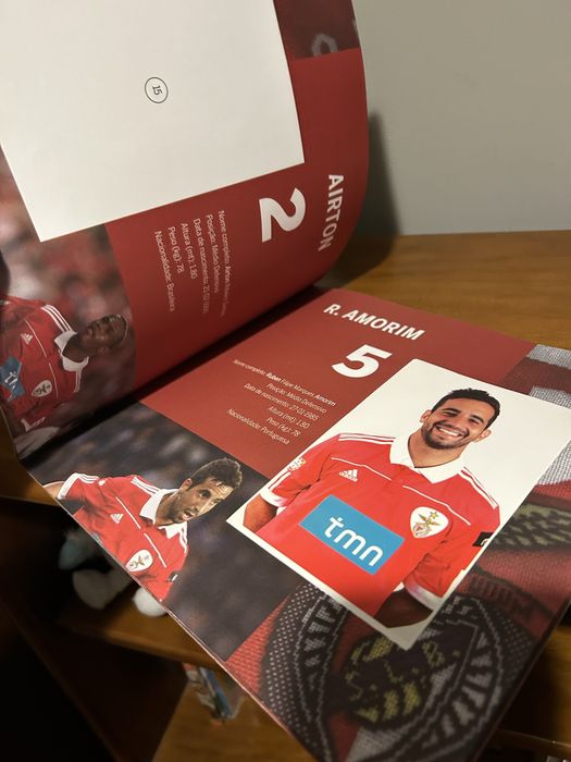 Caderneta sl benfica 2010/2011