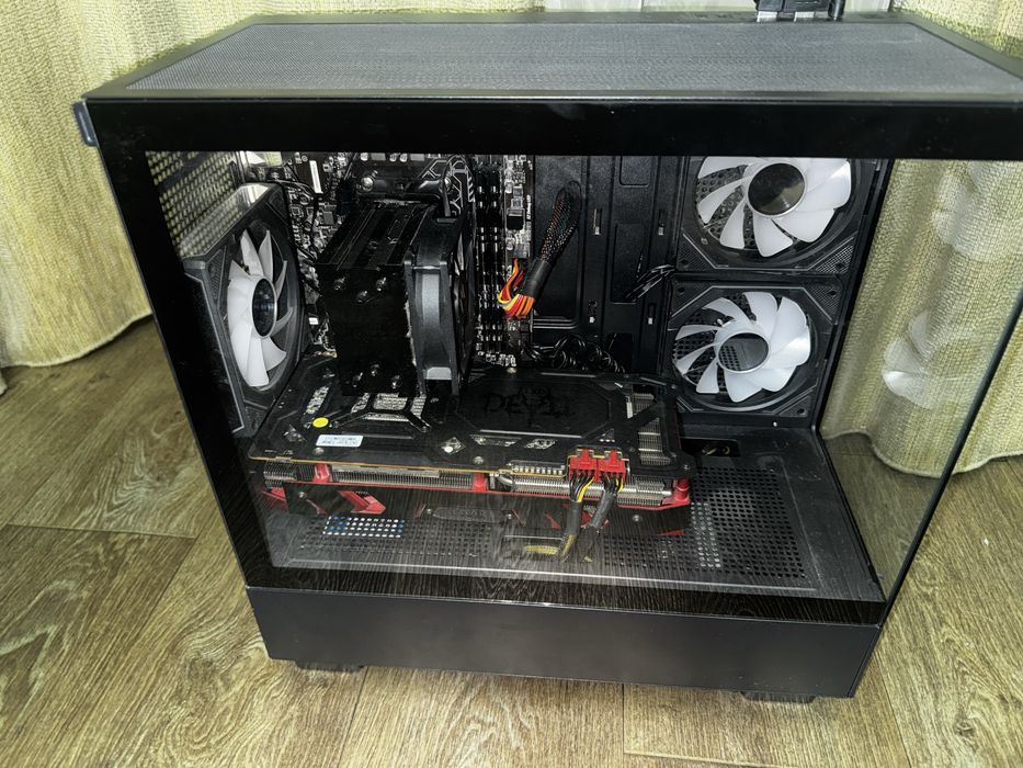 игровой компьютер с полным комплектом