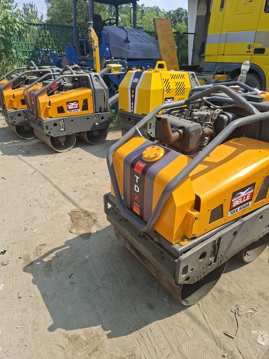 Ручний віброкаток Belle TDX 650 750 кг дорожній каток з ПДВ bomag hamm ammann