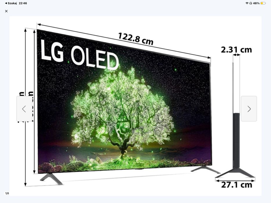 Telewizor LG 55A13LA 55" OLED 4K WebOS Dolby Atmos