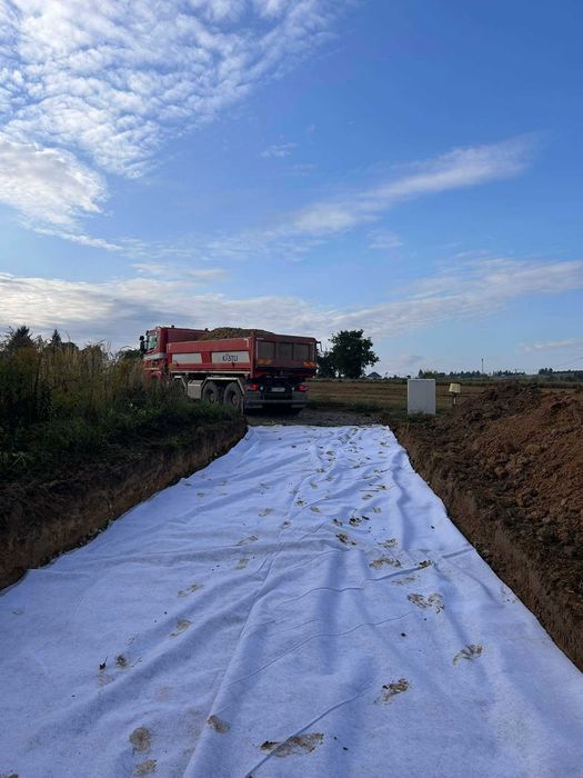 Usługi Koparką i koparko-Ładowarką, Transport wywrotką, Roboty ziemne