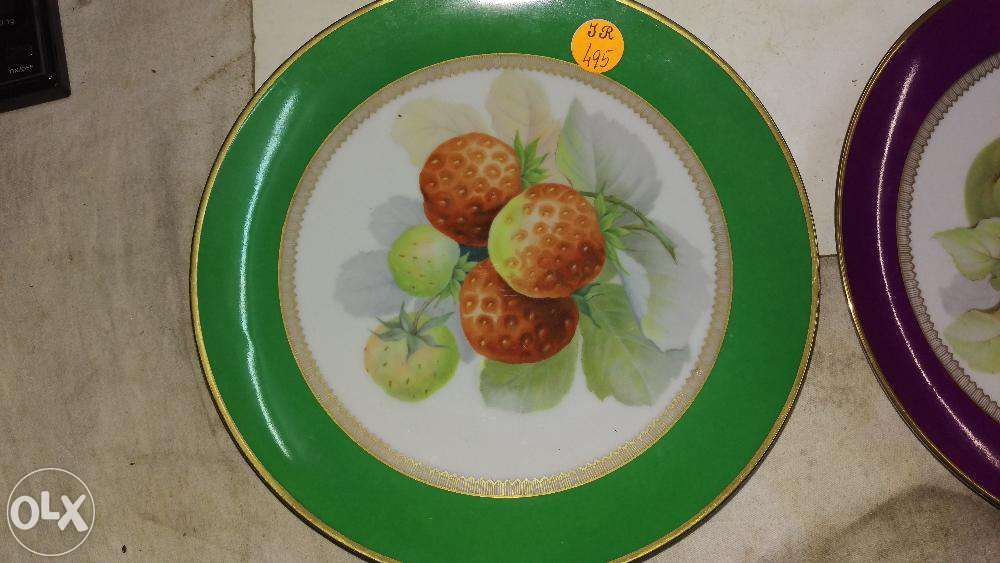 4 Pratos decorativos em Porcelana da Bavária