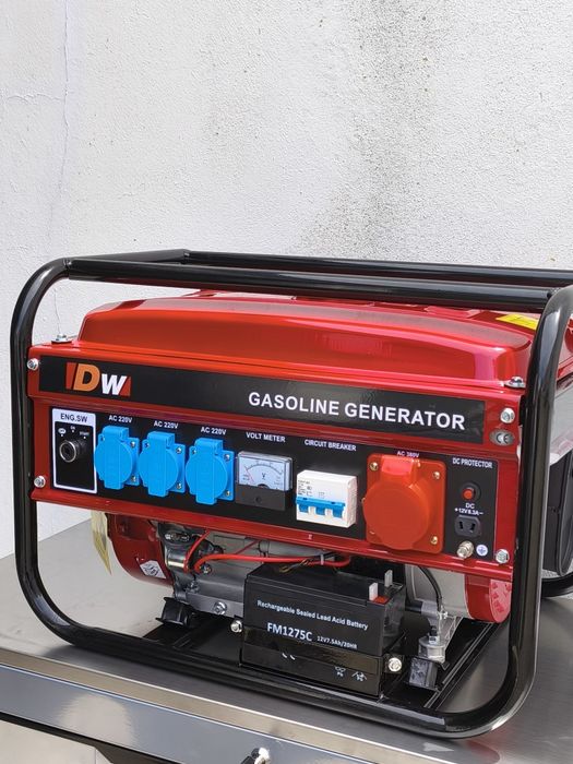 Gerador de energia 8500w com arranque eléctrico a bateria