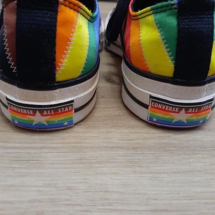 Кеди унісекс converse оригінал кольорові веселка лгбт прайд