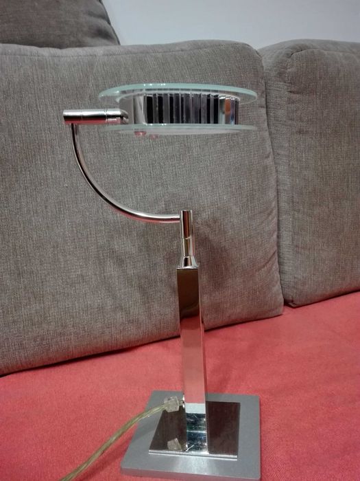 2 Candeeiros de Mesa- Cromados, Articulados, Únicos - 2 por 20€