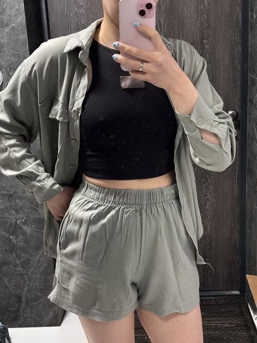 Лляний костюм трійка kotovich