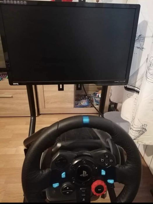 Kompletny SIM RACING + PS VR2 + Adapter VR na PC | Logitech G29 + Cock