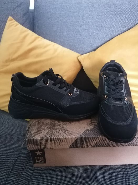 Buty sneakersy czarne
