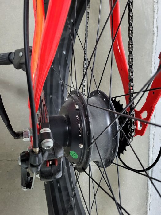 Rower elektryczny Fat Bike + dodatkowe 2 koła! Stan bdb