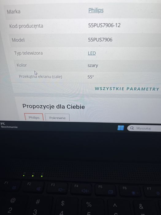 Telewizor PHILIPS 55 cali LED