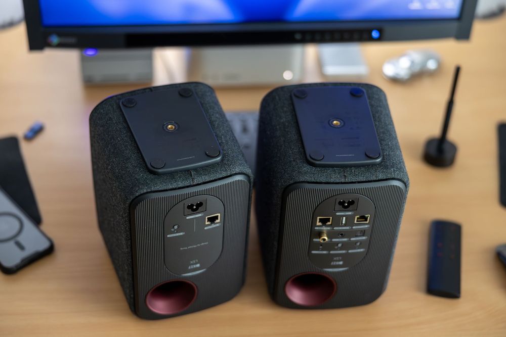 Głośniki aktywne Kef LSX Czarne Carbon Black / para