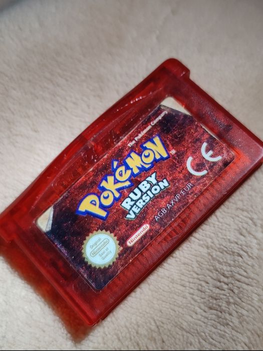 Pokémon Ruby Original GBA - apenas cartucho