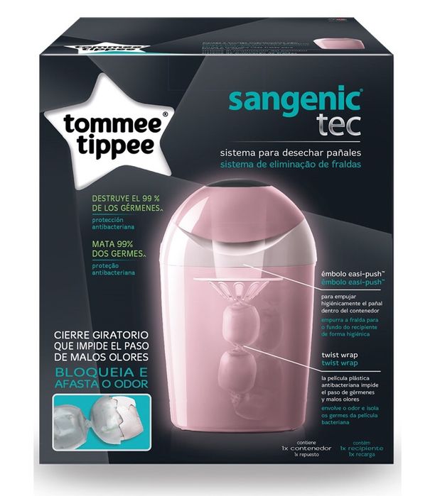 Contentor de fraldas SANGENIC TEC