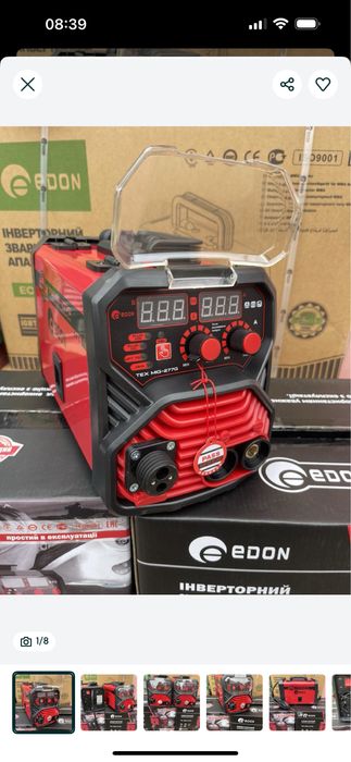 Сварочный полуавтомат Edon Smartmig-327 325 290 275