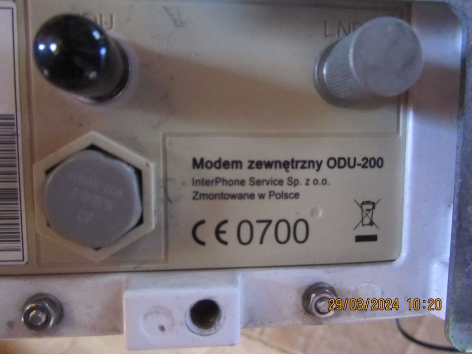 Modem zewnętrzny Plusa + Router ODU-200