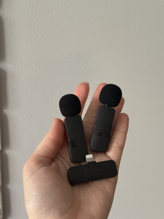 Мікрофон чорний BOYA