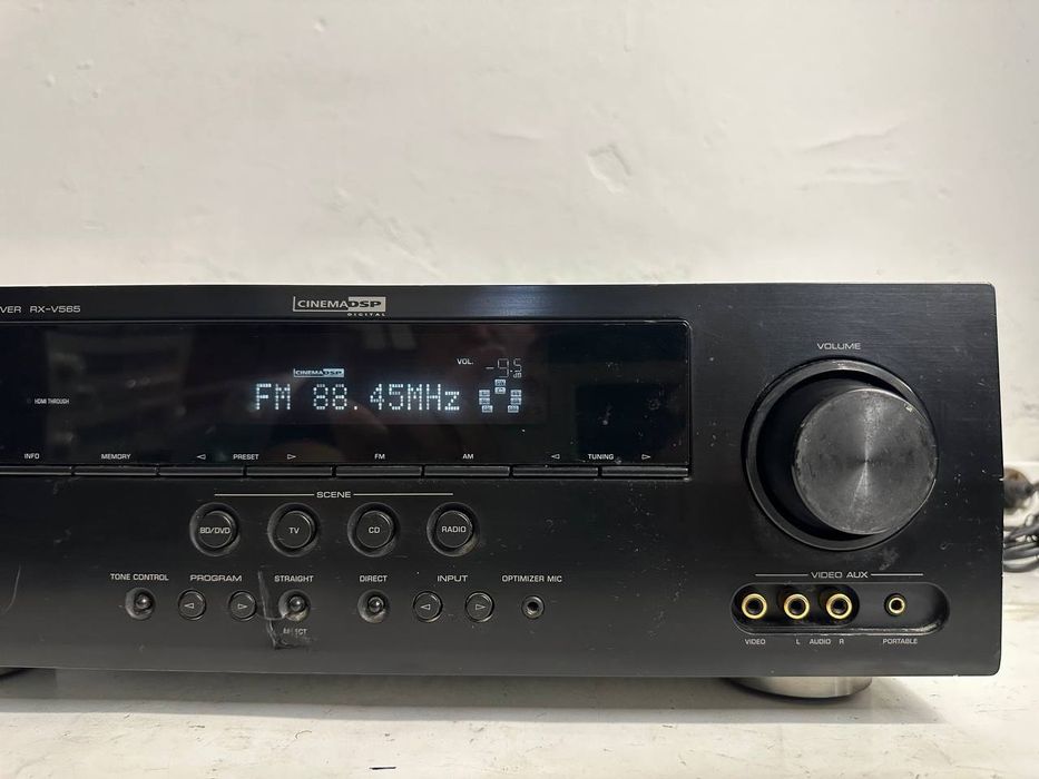 Yamaha RX-V565 Ti | 7.1 | 90 W | HDMI | YPAO | Dolby TrueHD | DTS-HD