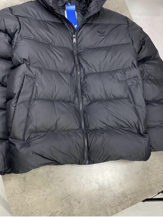 ОРИГІНАЛ | Куртка Adidas Commerical Puffer Black, оригинал адидас
