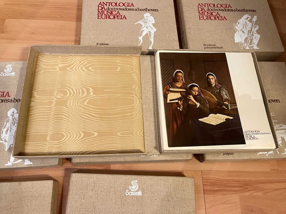 Antologia da Música Europeia : Dos Trovadores a Beethoven (9 vols., completa)