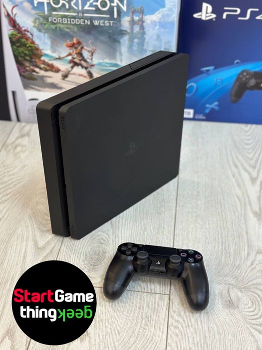 Sony Playstation 4 Slim 500 gb+ диск Horizon ГАРАНТІЯ.