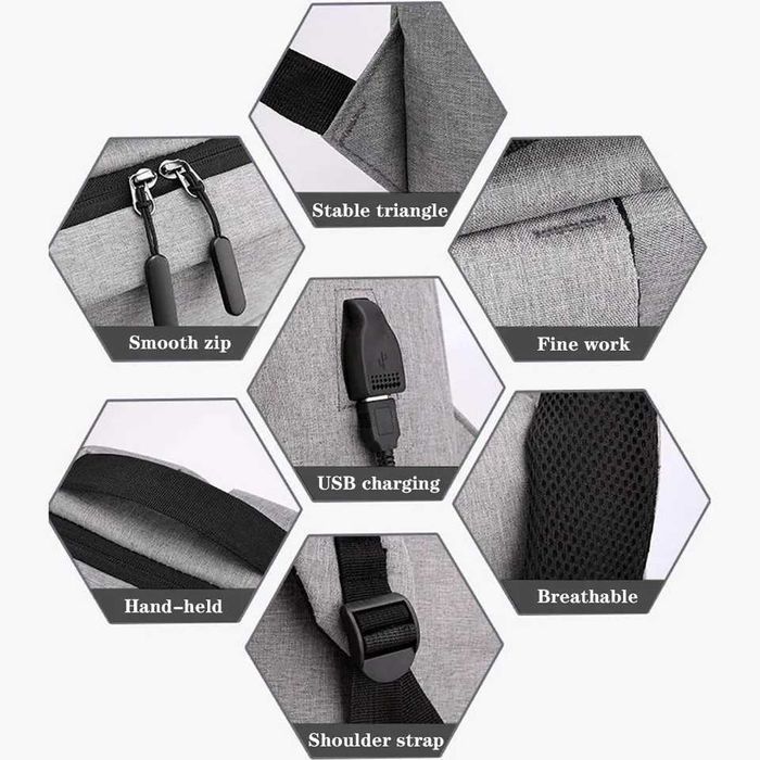 100 Mochilas para Portátil com Conexão USB - Preço Sob Consulta