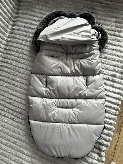 Зимовий конверт в коляску Bair Polar сірий