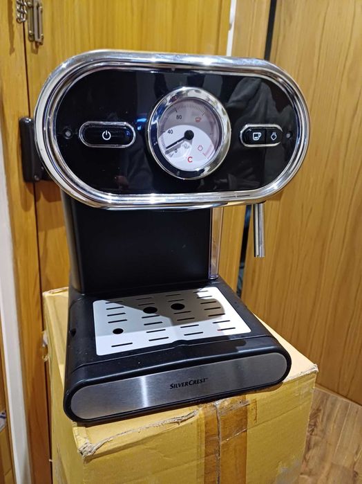 Máquina de café expresso Silvercrest