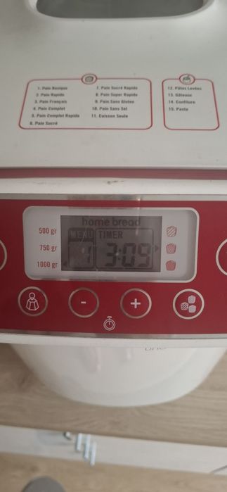 Máquina de pão moulinex