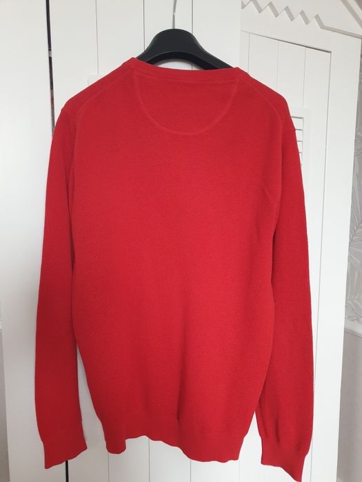 GANT luksusowa marka premium, sweter męski, oryginalny, bawełniany, L