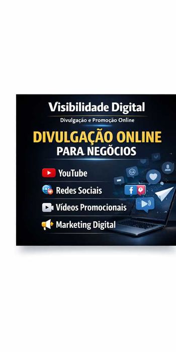 DIVULGAÇÃO ONLINE DE NEGÓCIOS E SERVIÇOS