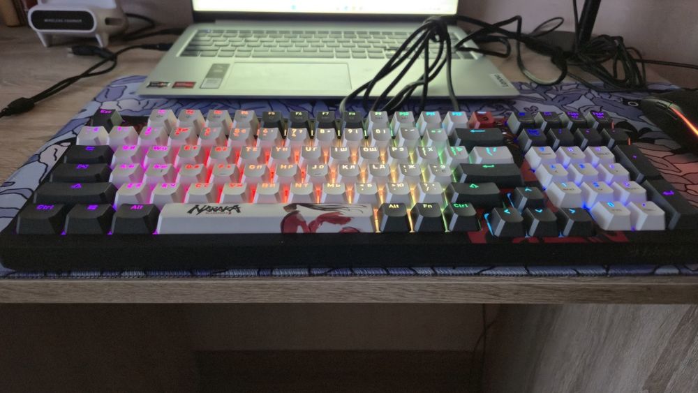 Клавіатура Bloody S98 (Naraka) з світчами Outemu Silent Peach V3