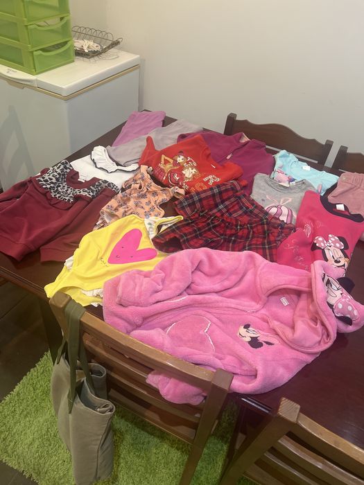 Roupa para menina varias pecas