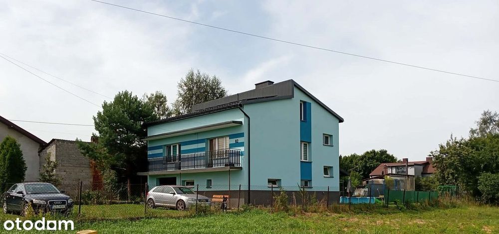 Wolnostojący dom z garażem i dużą działką