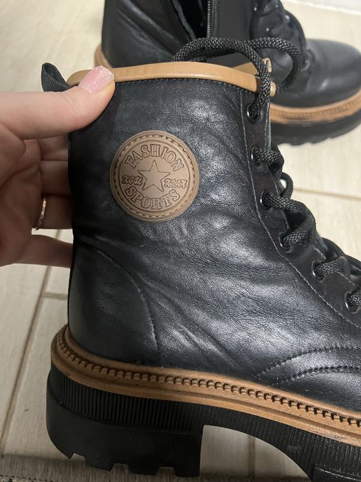 Ботинки натуральна шкіра
