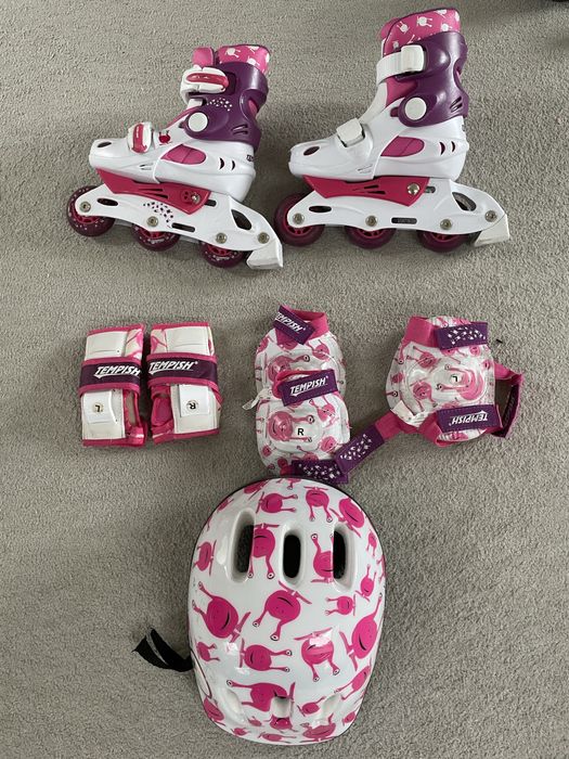 Rolki 26 - 29 + komplet ochraniaczy + kask