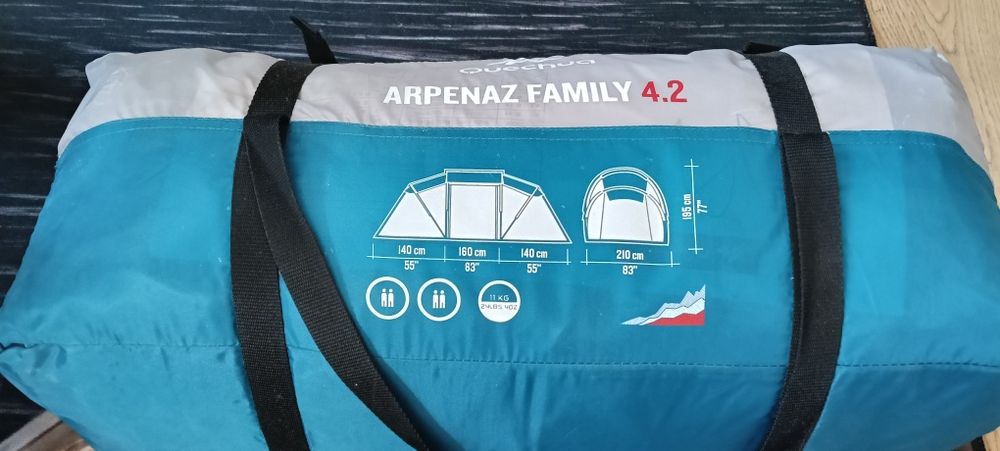 Namiot Quechua Arpenaz Famiily 4.2
